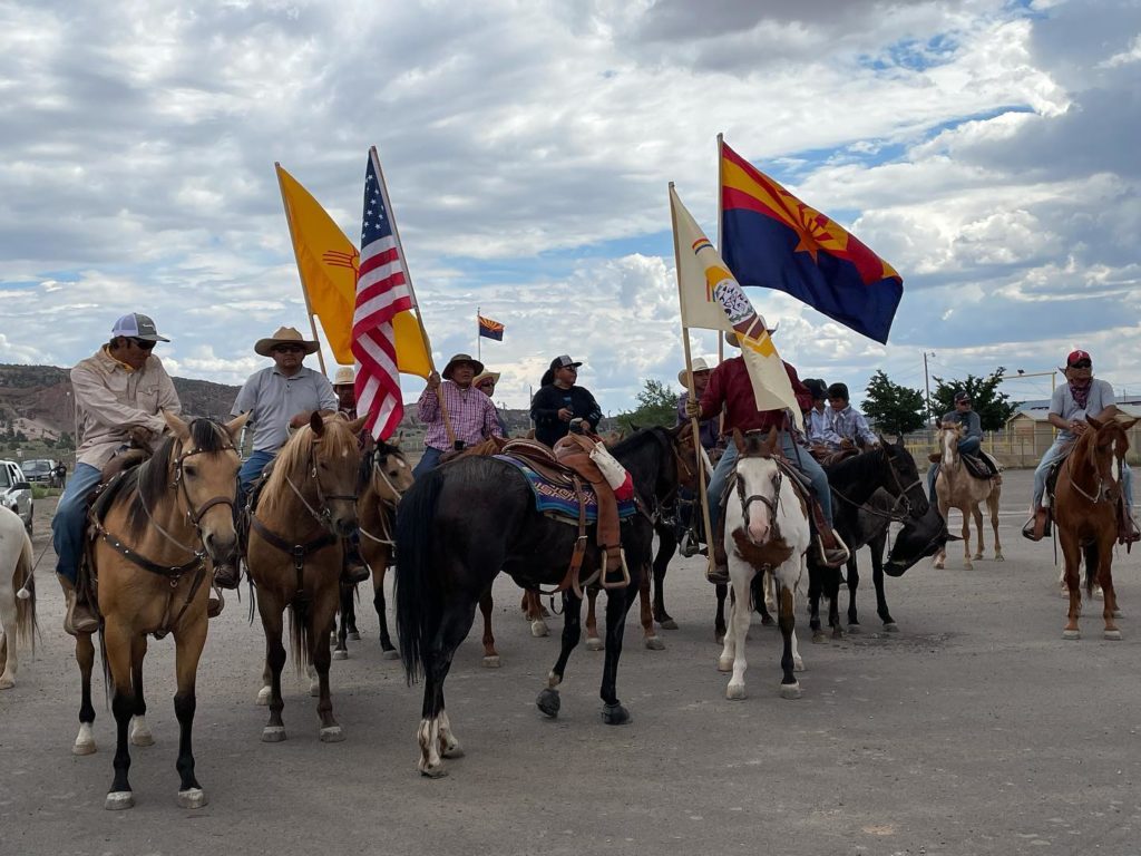 Riders gather together for The Trail Ride